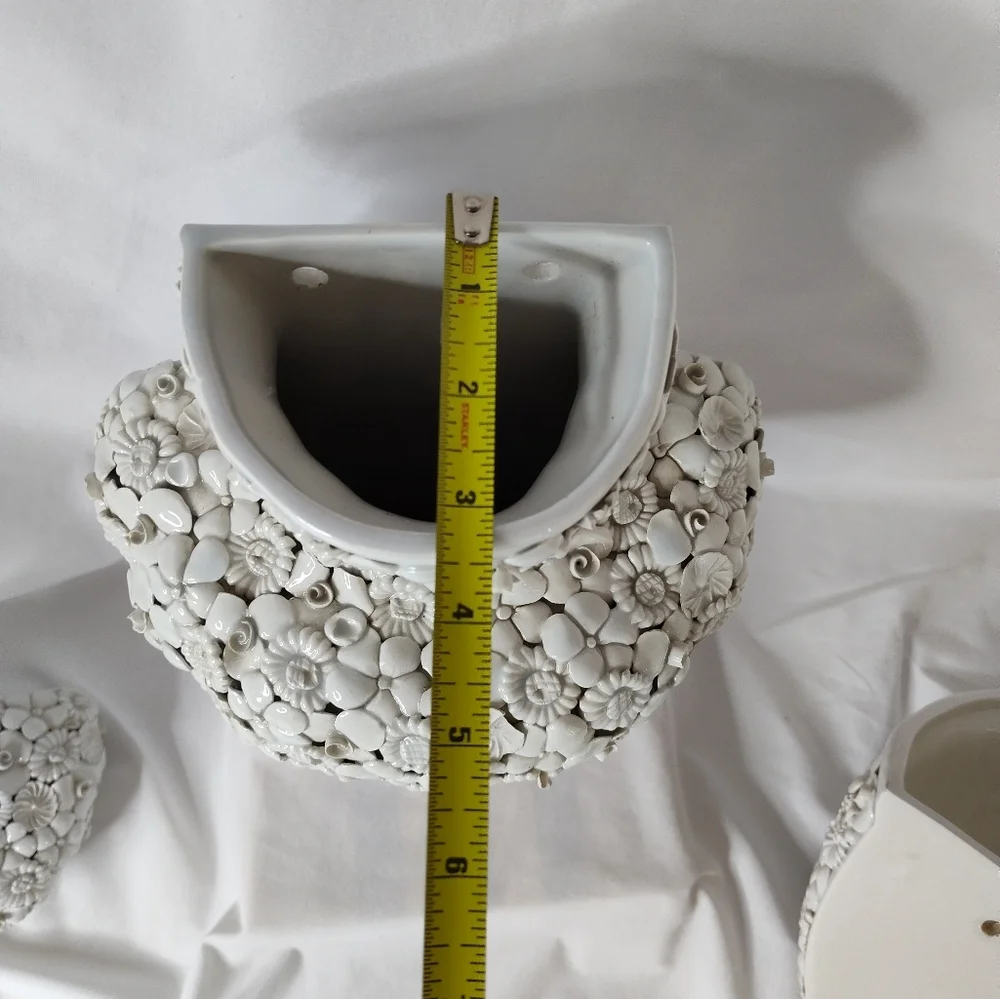 Antonio Zen Wall Fountain (Nove Italy) Fiori Blanco - Picture 5 of 12